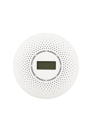 Lemestar Beyaz Ekranlı Kombine Duman Ve Karbon Monoksit Algılayıcı - Pil İle Çalışır, Hassas Tespit, Yüksek Sesli Uyarı, Ev/fabrika/depo Uygun