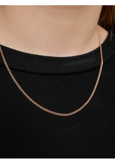 Voznesenskij Uvelirnyj Zavod 925 Gümüş Doğal Taşlı Altın Kaplama Yaka Zinciri 280553470 Altın