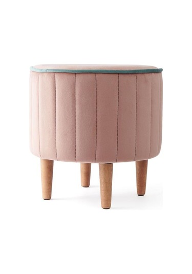 Just Home Lindy Puf - Pembe Pembe