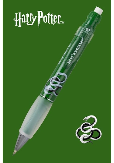 Serve Deep Versatil Kalem Harry Potter Slytherin 0.7 Mm Ergonomik Mekanik Uçlu Kalem Karışık/çok Renkli