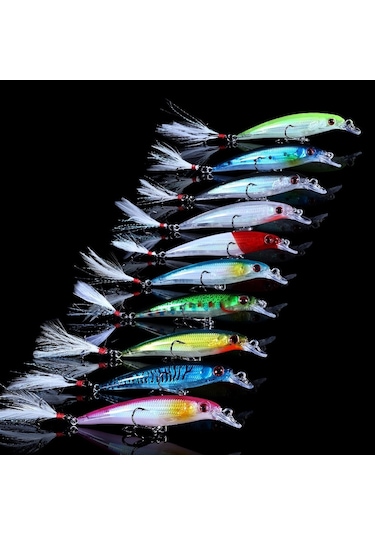 MSO Olta Balıkçılık Minnow 8.6cm 7gr Rapala Sahte Yem