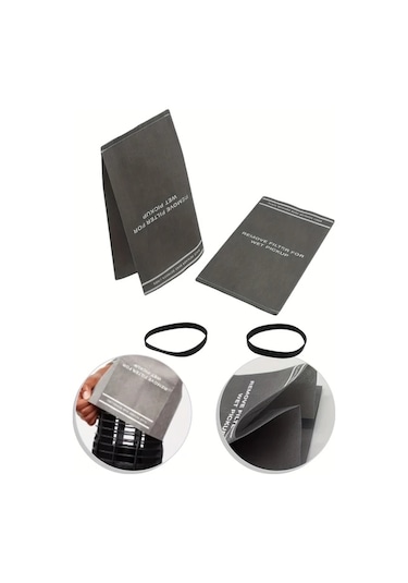 Topnotch 8 Adet Islak Kuru Filtre Torbası 2-2.5 Galon Vakumlar İçin - Güçlü Temizleme