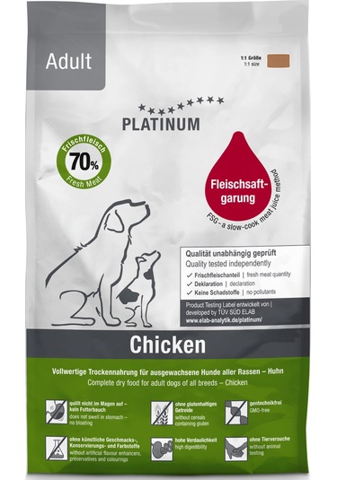 Platinum Tavuklu Yetişkin Köpek Maması 1,5kg