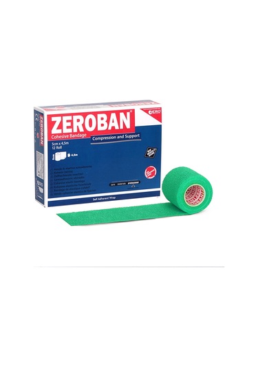 Zeroban Bandaj 5 CM x 4.5 M Yeşil
