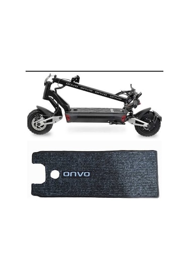 Elektrikli Scooter Aksesuar Koruyucu Paspas Onvo Rx-4 Rx4 Rx-4 Uyumlu Onvo Amblem Armalı