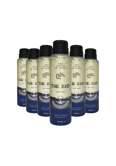 The End Erkek Deodorant 6 x 150 ML