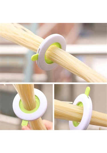 Sones 2 Adet Ayarlanabilir Makarna Erişte Ölçü Sınırlayıcı Araçları Ayarlanabilir Porsiyon Kılavuzu