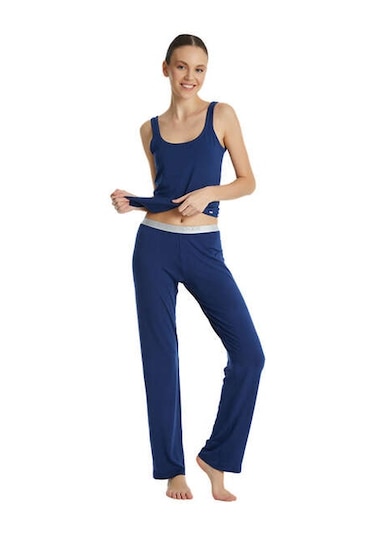 Kadın Pijama Altı Silver 1625 - Lacivert