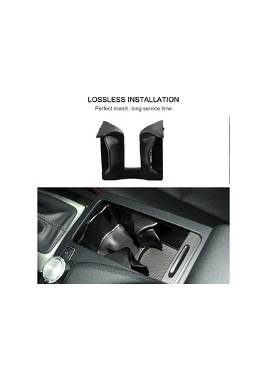 Merkezi Kol Dayama Su Bardağı Tutucu İçecek Tutucu Siyah