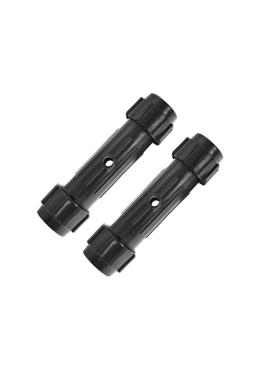 Shineyee Kano Ve Tekne Dalgalarını Güçlü Bağlayan Abs Malzeme Lüx Konnektörler 2 Adet - İç Çap 2.9 Cm, Dış Çap 3.5 Cm Siyah