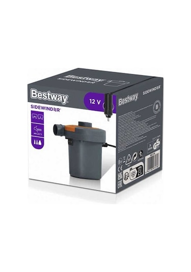 Bestway 62144 Sidewinder Dc 12v Araç Çakmaklıklı Pompa Standart-standart 1155-29782
