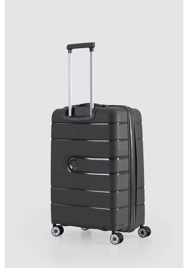 Ççs 5247 Polipropilen Orta Boy Valiz Antrasit