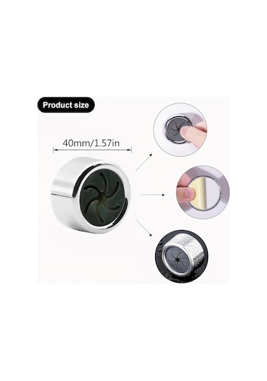 Gajeena Abs Materyal Duvar Tipi Mutfak Banyo Havlu Asıcıları, Silikon Pençeli, Kayma Engeli, 8 Adet Spiral Tasarım Havlu Hookları Gümüş