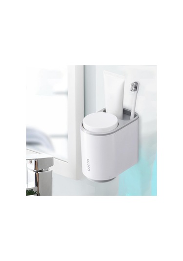 Suntek Magideal Ev Apartman Çifti Için 2 Manyetik Bardaklı Duvar Gri