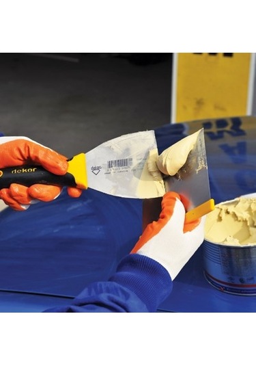 Dekor 022 Macun Ispatulası Plastik Saplı 6 CM