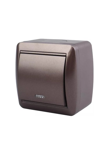 Tdmelectric Tek Tuşlu Kapaklı Aydınlatmalı Anahtar 213025919