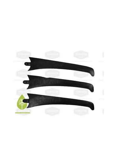 İstabreeze 60 Cm Kompozit Kanat Seti - Whisper Düşük Ses 3 Adet