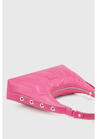 Housebags Kadın Soft Pembe Baguette Çanta 205 Soft Pembe