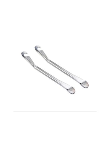 Bisiklet Lastik Sökme Aparatı Metal Demir Levye 2 Adet Gri