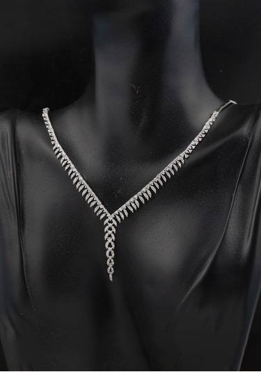 Bilezikci Elizabeth 14 Ayar Beyaz Altın Düğün Seti