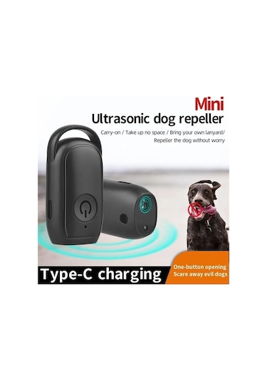 Jialan Mini Ultrasonik Köpek Kovucu Usb Şarj Edilebilir Köpek A