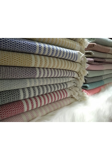 Pamuklu Kaymaz Hasır Dokuma Maxi Kolları Kapatan Koltuk Örtüsü (1