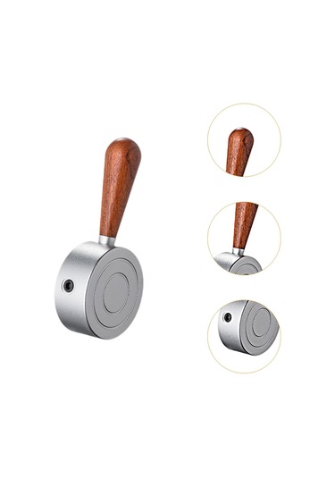 Homyl Espresso Makinesi Buhar Kolu Sağlam Anahtarı Düğmesi Gümüş