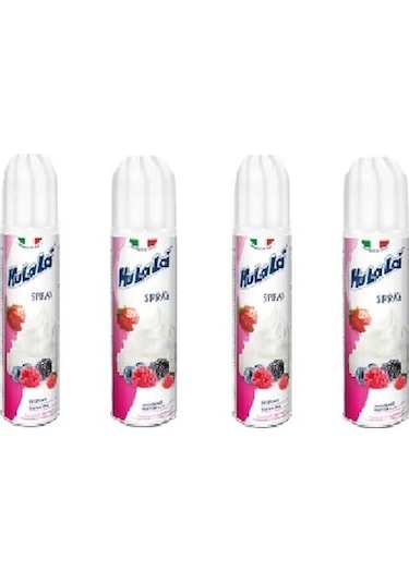 Hulala Spray Krem Şanti 4 x 250 ML