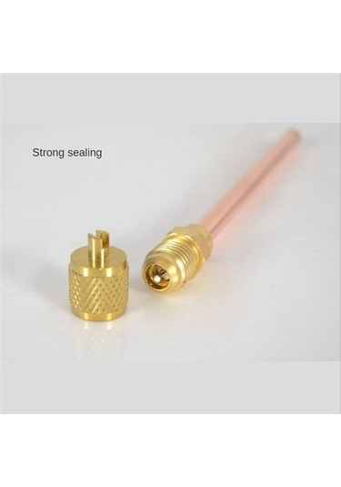 Ulzyvf Vana Kökü Bakır 1/4 İnç Sae 1/4 İnç Od 2.755 İnç, Kış Soğutma Güçlü Çekirdek