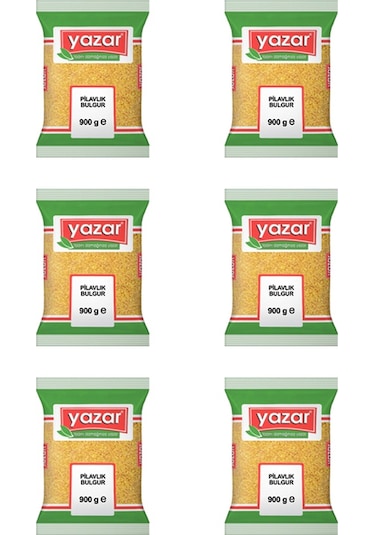 Yazar Pilavlık Bulgur 6 x 900 G
