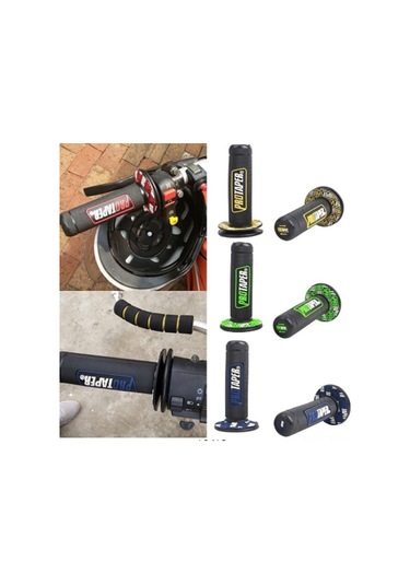 Dianziye Off-road Ve Motosikletlere Uygun Kauçuk El Tutanı, Kol Saati Koruması, Mükemmel Konfor, Mavi, 1 Adet