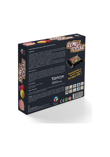 Hobi Eğitim Dünyası Renkli Toplar Oyunu Candy Game Şeker Oyunu Hed