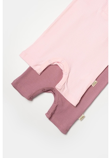 BabyCosy 2 Li Kısa Kollu Tulum Csyb9036 001