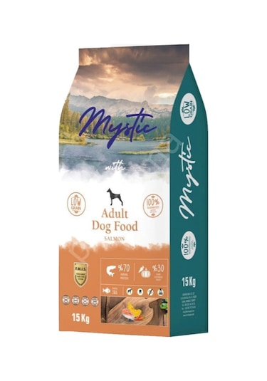 Mystic Az Tahıllı Somonlu Yetişkin Köpek Maması 15 KG