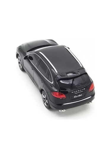 Sunman Burago 1:24 Porsche Cayenne Turbo Model Araba S01021056 18-21056 Siyah
