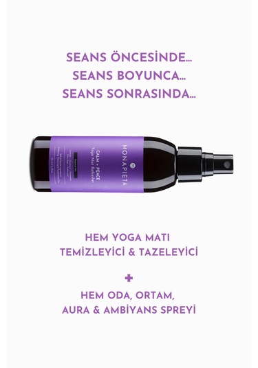 Monapieta Yoga Matı Temizleme Spreyi 125 ML
