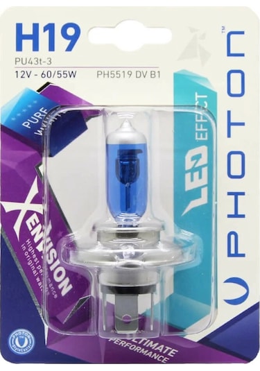 H19 12v 60/55w Xen Vision Blister