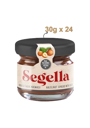 Segella Kakaolu Fındık Kreması 24 x 30 G