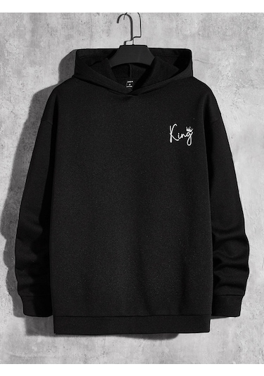 Unisex Kadın/erkek Harajuka Sokakt Oyun Kartı Baskı Siyah-17288 Siyah