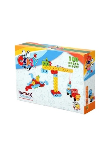 Çocuk Crazy Eğitici Blok Oyunu 100 Parça