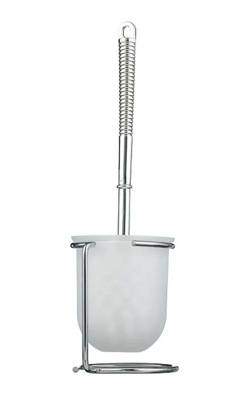 Kroffos Toilet İçin Tabureli Yer Tipi Tuvalet Fırçası 55253007 Gri