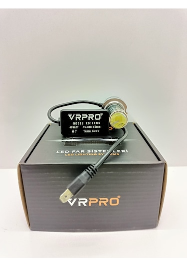 Vrpro H7 Mercekli Led Far Ampulü 1 Takım