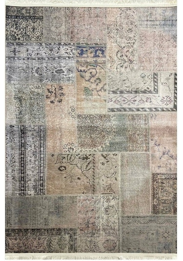 Prizma Halı Vintage Kilim V-6521 Çok Renkli