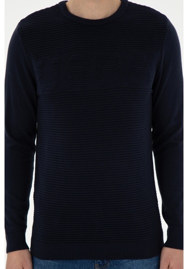 U.s. Polo Assn. Erkek Lacivert Kazak /triko 50293089-vr033 Lacivert