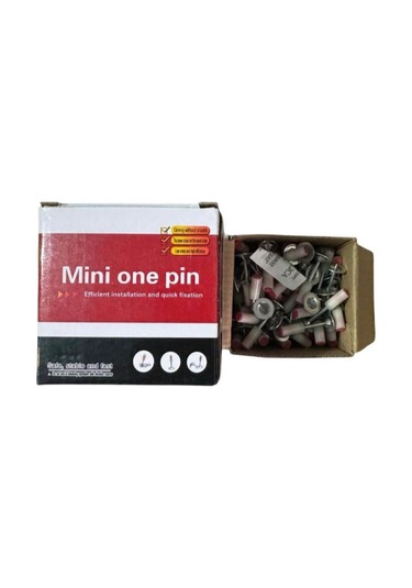 Manuel Çivi Tabancası Yedek Çivi 100 Adet - 9081347505572do Çok Renkli