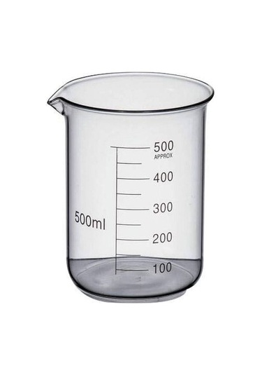 Cam Beher Isıya Dayanıklı Borosilikat Cam 500 Ml