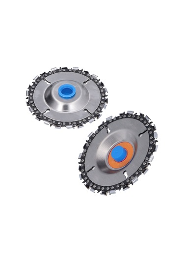 Maiyame Stahl Çelik Zincir Diski 4 İnç 22 Dişli, Açı Taşlama Aksesuarı, 14000 Devir/dakika, Ahşap Oyma Ve Parlaklaştırma İçin