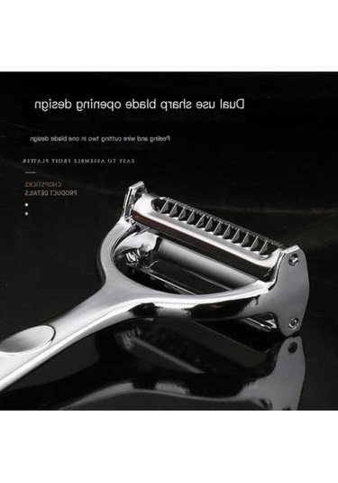 Soyucu Elma Meyve Soyucu Çok Fonksiyonlu Gümüş Renk Pratik Gümüş