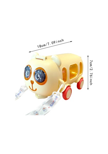 Suntek Çocuklar Su Şişesi Ile Çıkarılabilir Kayış Sarı Sarı