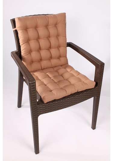 Altınpamuk Lüx Pofidik Rattan Lotus Sandalye Minderi 45X95